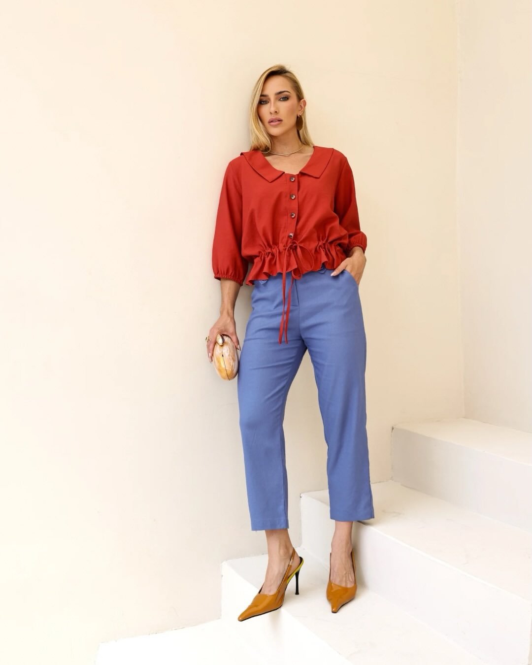 Calça Wide Leg Sofisticada